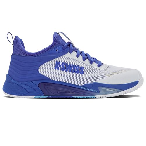 K Swiss Hypercourt Pinnacle Mens Tennis Shoe White/Dazzling Blue/Baltic Sea 04432 158image