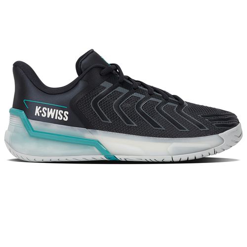 K-Swiss Ultrashot 4 Mens Tennis Shoe Carbon/Blanc DeBlanc/Baltic 04437 031image