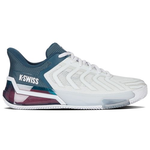 K-Swiss Ultrashot 4 Mens Clay Tennis Shoe White/Stargazer/Neon Blaze 04438 129
image