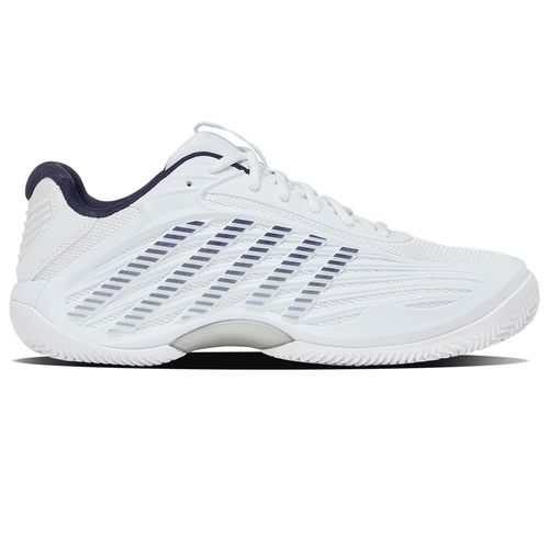 K Swiss Hypercourt Express 3 Clay Mens Tennis Shoe White/Peacoat/Silver 04604 161image