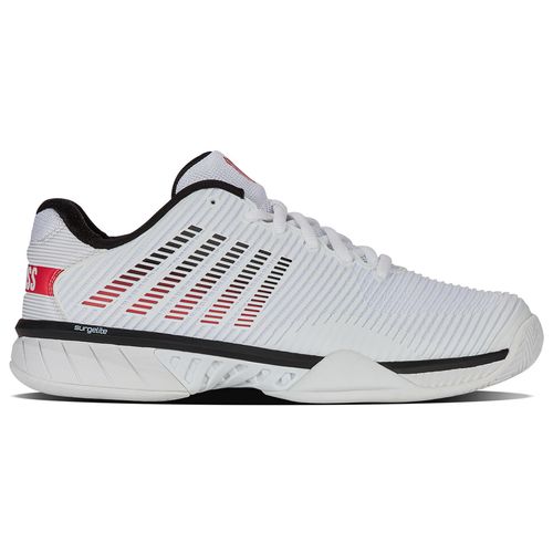 K-Swiss Hypercourt Express 2 Mens Tennis Shoe White/Black/Mars Red 06613 140
image