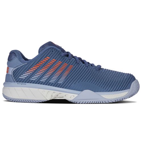 K-Swiss Hypercourt Express 2 Clay Mens Tennis Shoe Infinity/Arctic Ice/Scarlet Ibis 06614 043
image