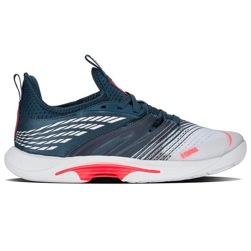 K-Swiss Speedtrac Mens Tennis Shoe White/Stargazer/Neon Blaze 07392 129
image
