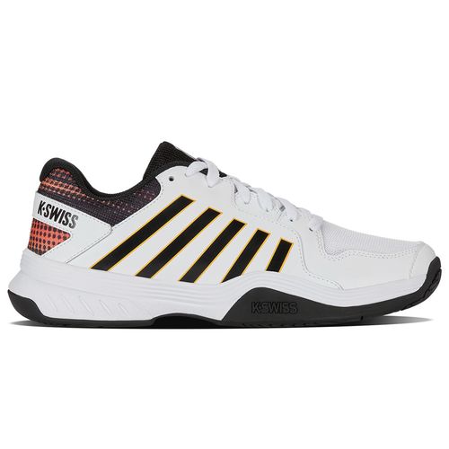 K-Swiss Court Express Mens Pickleball Shoe White/Dubarry/Daffodil 08552 969
image