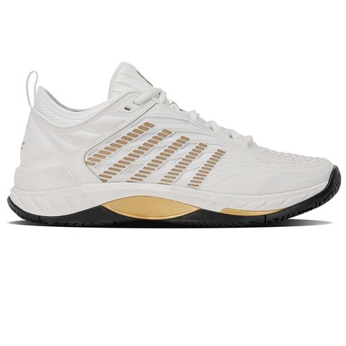 K-Swiss Hypercourt Supreme 2 Mens Tennis Shoe Blanc de Blanc/Moonless Night/Gold 09071 109image