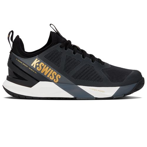 K-Swiss K Frame Speed Rublo Mens Tennis Shoe Moonless Night/Blanc de Blanc/Gold 09483 047image
