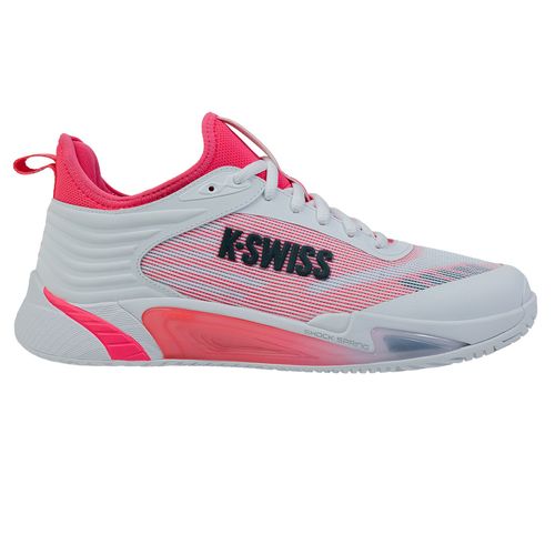 K-Swiss Hypercourt Pinnacle Mens Tennis Shoe White/Neon Blaze/Stargazer 09494 106
image