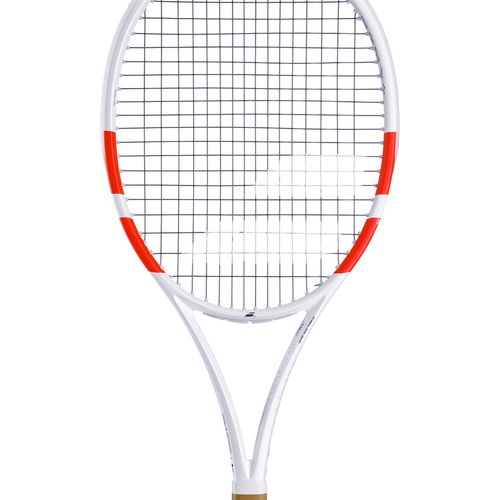 Babolat 2024 Pure Strike 97 Tennis Racquet White/Red/Black 101531 323
image