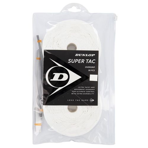 Dunlop Super Tac Overgrip 30 Pack - White
image