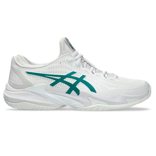 Asics Court FF 3 Novak Mens Tennis Shoe White/Pitch Green 1041A361 100
image