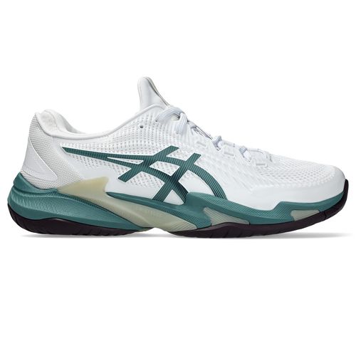 Asics Court FF3 Mens Tennis Shoe White/Foggy Teal 1041A370 107image