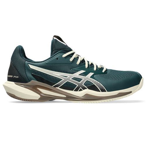 Asics Solution Speed 3 Mens Clay Tennis Shoe Saxon Green/Birch 1041A437 300
image