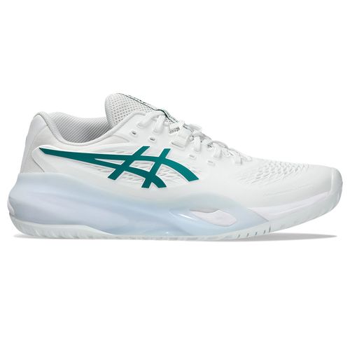 Asics Gel Resolution X Mens Tennis Shoe White/Pitch Green 1041A481 102
image