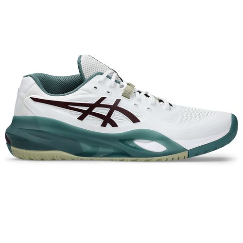 Asics Resolution X Mens Tennis Shoe White/Dark Aubergine 1041A481 104image