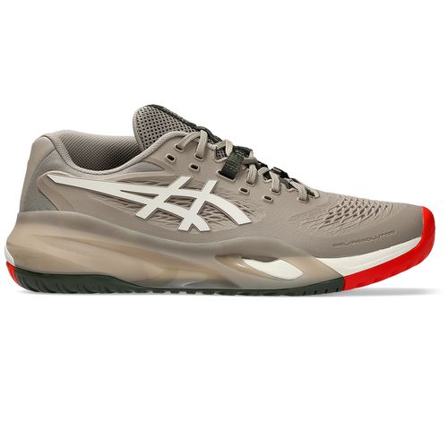 Asics Resolution X Mens Tennis Shoe Greige/Soft Oat 1041A481 200image