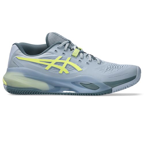 Asics Gel Resolution X Mens Clay Tennis Shoe Grey Blue/Pistachio 1041A485 402image