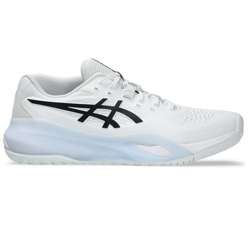 Asics Gel Resolution X Mens Wide (2E) Tennis Shoe White/Black 1041A487 100image