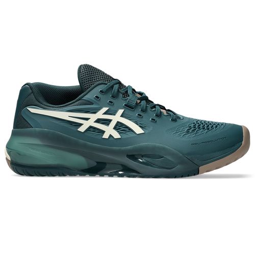 Asics Gel Resolution X Mens Wide Tennis Shoe Saxon Green/Birch 1041A487 300
image