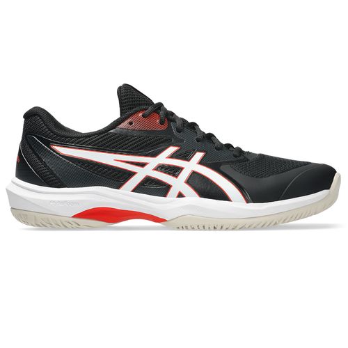 Asics Gel Game FF Mens Tennis Shoe Black/Cherry Tomato 1041A489 003image