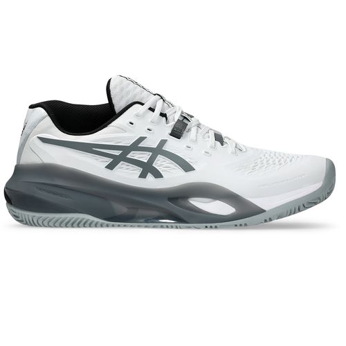 Asics Gel Resolution X Mens Padel Shoe White/Steel Grey 1041A492 100image