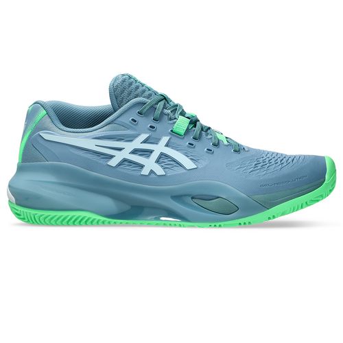 Asics Gel Resolution X Mens Padel Shoe Saba Blue/Cool Grey 1041A492 403image