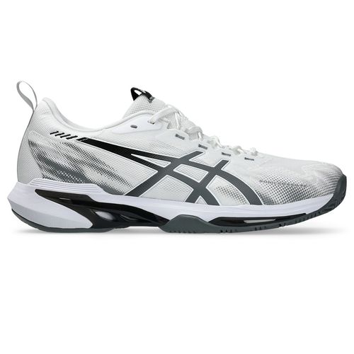 Asics Sonicsmash FF Mens Padel Shoe White/Steel Grey 1041A538 101image