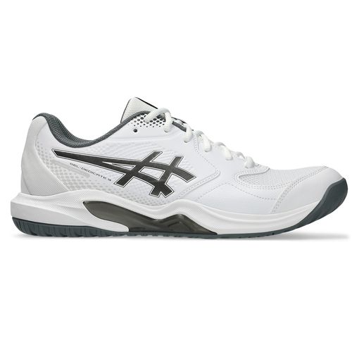 Asics Gel Dedicate 9 Mens Pickleball Shoe White/Gunmetal 1041A545 100image