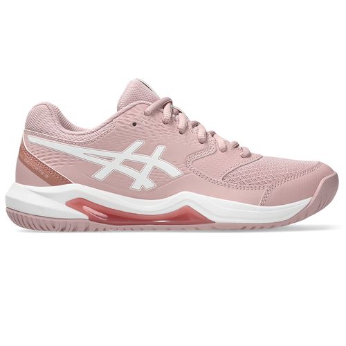 Asics Gel Dedicate 8 Womens Wide (D) Tennis Shoe Morganite/White 1042A235 702image