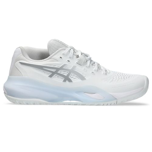 Asics Gel Resolution X Womens Tennis Shoe White/Pure Silver 1042A279 100
image