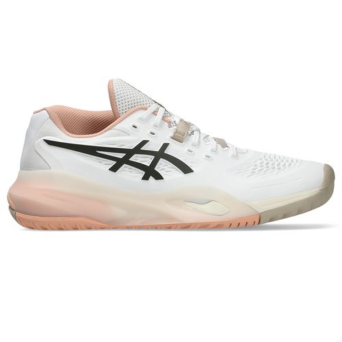 Asics Gel Resolution X Womens Tennis Shoe White/Black Coffee 1042A279 106image