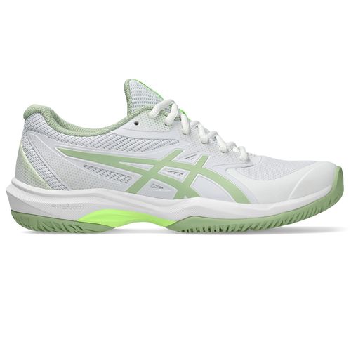 Asics Gel Game FF Womens Pickleball Shoe White/Jade 1042A280 101image