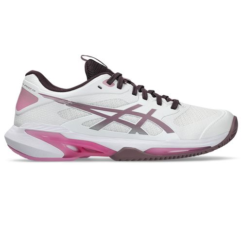 Asics Solution Speed FF4 Womens Clay Tennis Shoe White/Dusty Mauve 1042A305 102image
