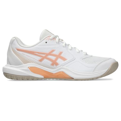 Asics Gel Dedicate 9 Womens Wide Tennis Shoe White/Cantalope 1042A315 100image