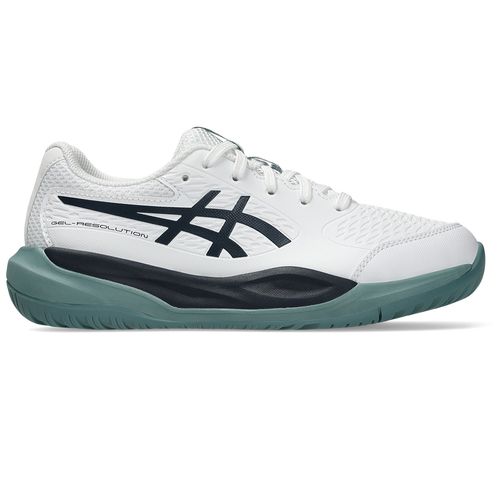 Asics Gel Resolution X Junior Tennis Shoe White/Midnight 1044A081 103image