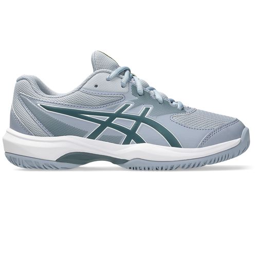 Asics Gel Game GS Junior Tennis Shoe Grey Blue/Ironclad 1044A083 400image