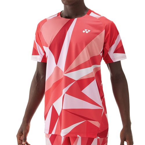 Yonex Printed Tournament Tee Mens Tango Red 10623
image
