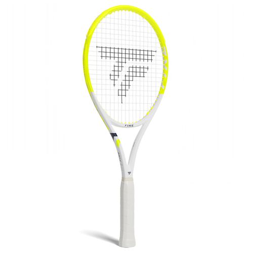 Tecnifibre Fire 285 Tennis Racquet White/Neon Yellow 14FIR2856ûGrip Sizes: 1/4 ûDEMOimage