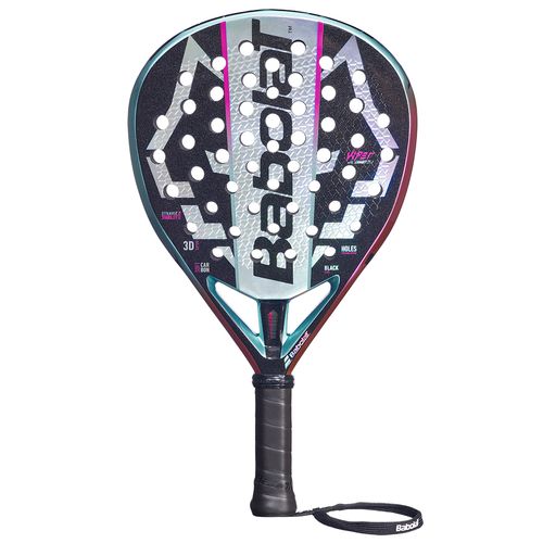 Babolat Viper Soft Juan Lebron 3.1 Padel Racket Green/Pink 150196 100image