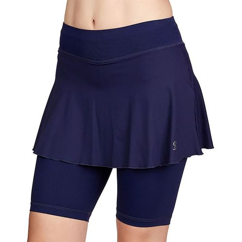 Sofibella UV Staples Jan Bermuda Skirt Womens Navy 1518 NVYimage