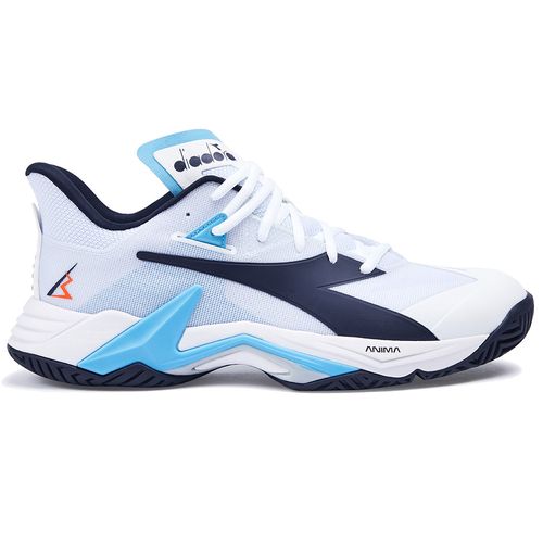 Diadora B Icon 3 AG Mens Tennis Shoe White/Blue Corsair 181461 C1494
image