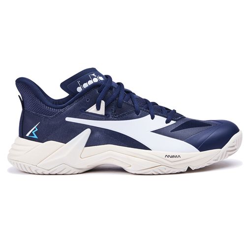 Diadora B Icon 3 AG Mens Tennis Shoe - Blue Corsair/White