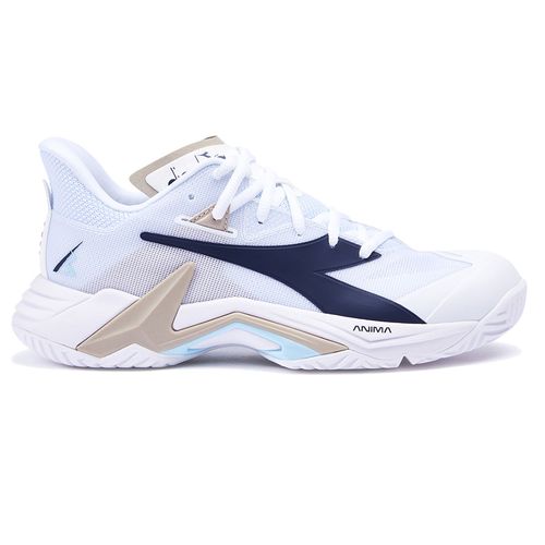 Diadora B Icon 3 AG Womens Tennis Shoe White/Blue Corsair 181462 C1494
image