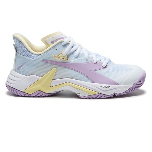 Diadora B Icon 3 AG Womens Tennis Shoe White/Orchid Bloom 181462 C6657image
