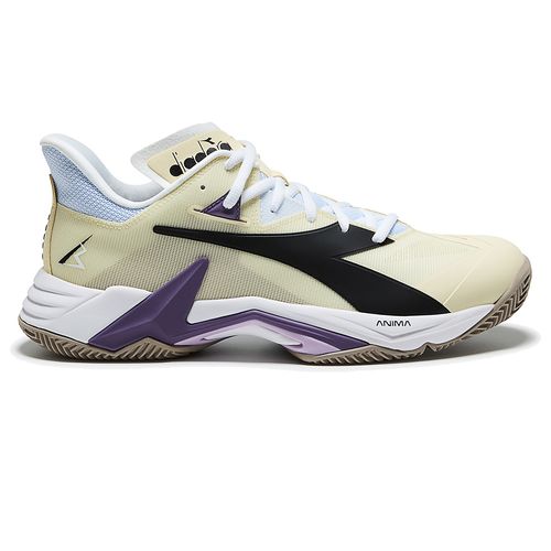 Diadora B Icon 3 AG Mens Clay Tennis Shoe Rutabaga/Black/Grape Compote 181464 C0467image