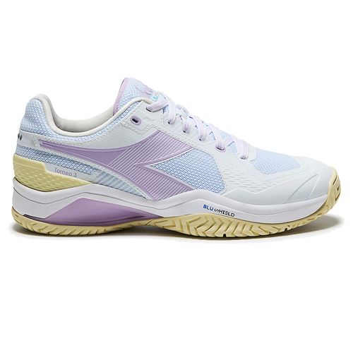 Diadora Blushield Torneo 3 AG Womens Tennis Shoe White/Orchid Bloom 181467 C6657image