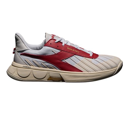 Diadora B Elite Star Mens Tennis Shoe Whisper White/Garnet 181500 C7114image