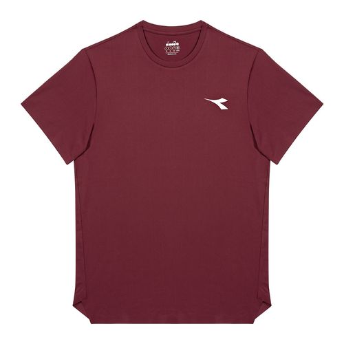Diadora Icon Short Sleeve T Shirt Mens Maroon Banner 182122 45106û
image