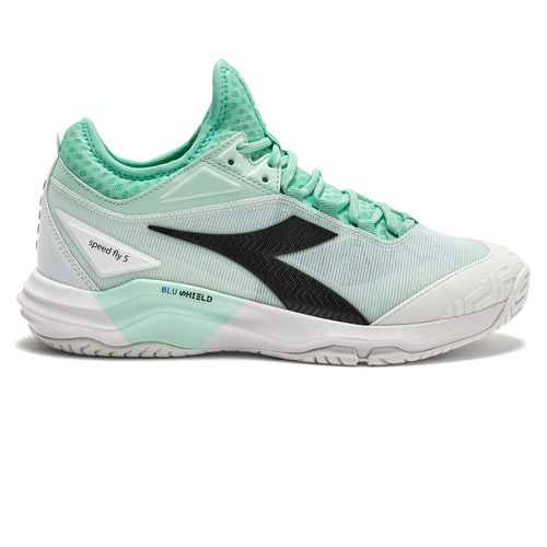 Diadora Speed Blushield Fly 5+ AG Womens Tennis Shoe Cabbage/Black/White 182739 C0268image