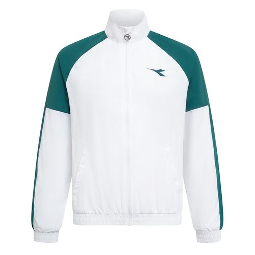 Diadora Match Track Jacket Mens Optical White/Shaded Spruce 183155 C0285image