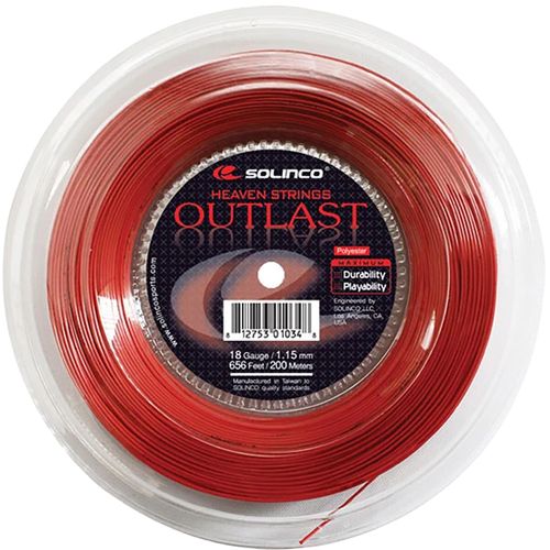 Solinco Outlast 18G (1.15mm) Tennis String Reel Redimage